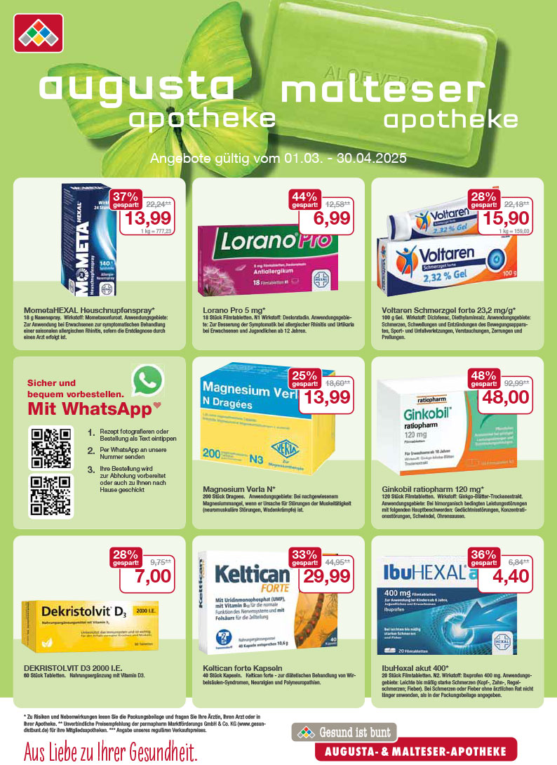 Angebote März/April