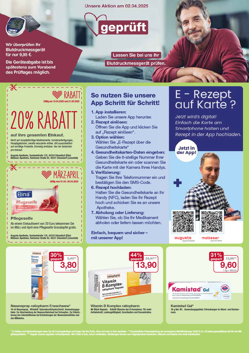 Angebote März/April