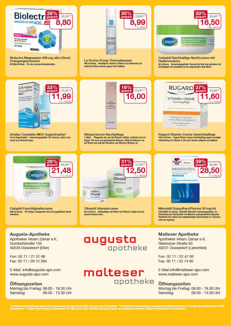 Angebote Mai/Juni