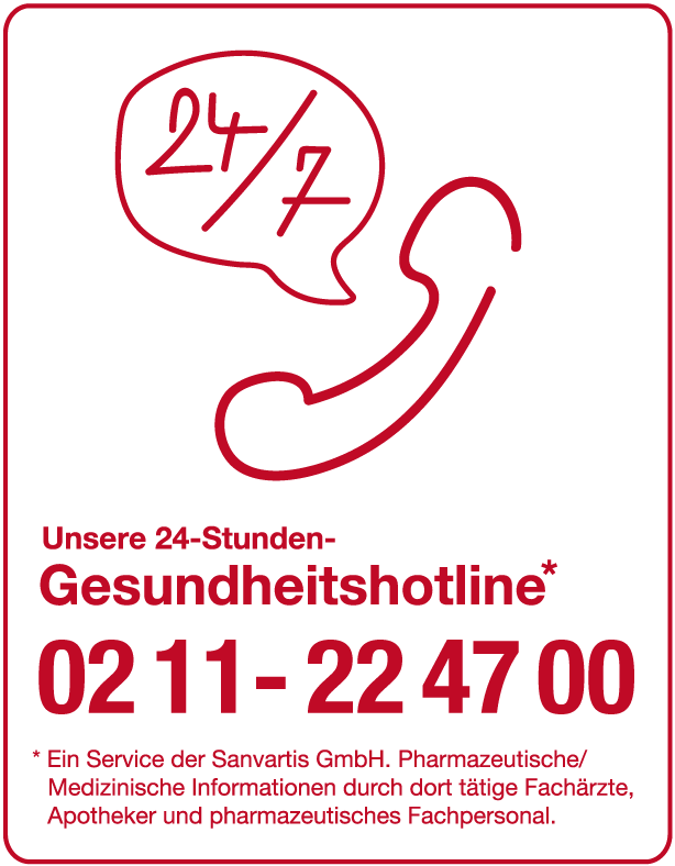 24 Stunden Hotline